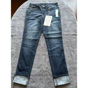 1822 Denim Indigo Vintage Berlin Girlfriend Blue Jeans Women Size 28 Stitch Fix